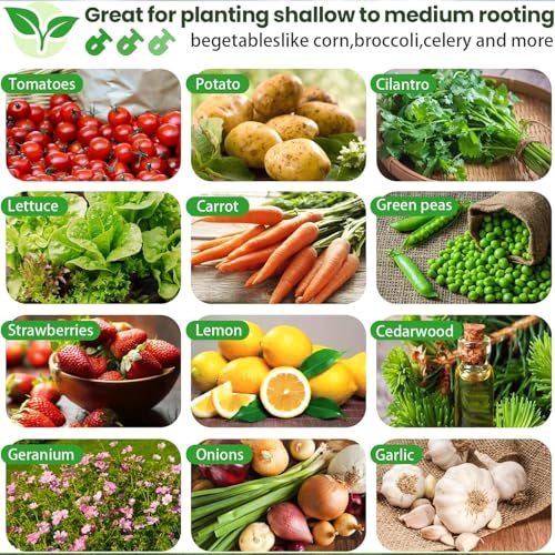 Galvanized Raised Garden Bed 6x2FT 4 Pack Metal Outdoor Planter Box H784414