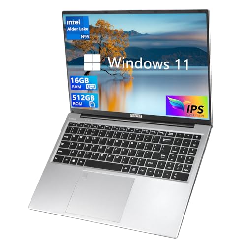 16 Inch Gaming Laptop, Windows 11 Pro, 16GB RAM 512GB SSD, Backlit Keyboard K261368