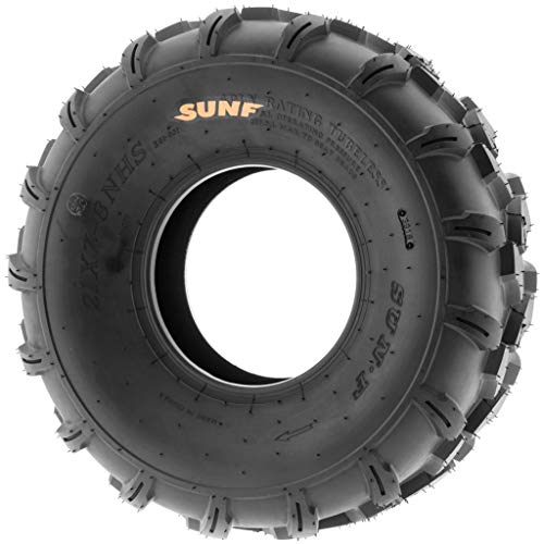 SunF A003 Off-Road Tire 19x7-8 6PR Directional Tread (Pair of 2) E7037