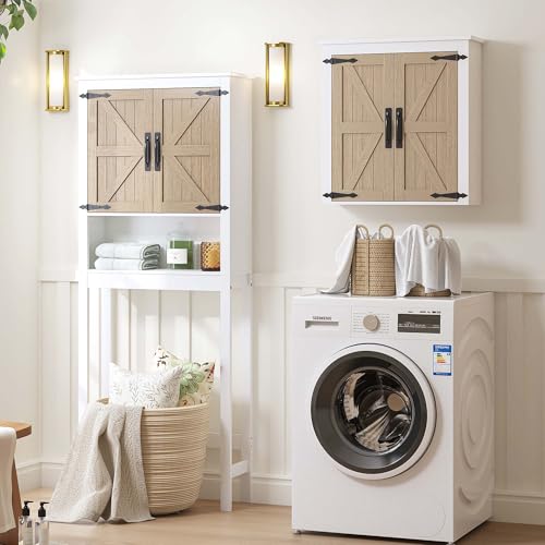 Spirich Small Wall Mounted Bathroom Cabinet, White E7850