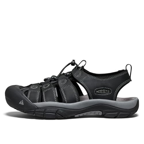 KEEN Men's Newport Closed Toe Leather Water Sandals A16985