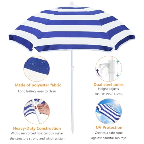 Kids Water Table Cover Outdoor Play Heavy-Duty 600D Waterproof Blue Q47935