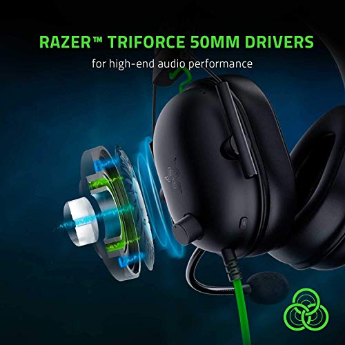 Razer BlackShark V2 X Gaming Headset 7.1 Surround Sound for PC, PS4, PS5, Switch F1650