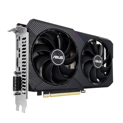 ASUS Dual NVIDIA GeForce RTX 3050 6GB OC Edition Gaming Graphics Card B93321