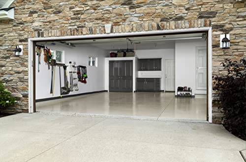 Rust-Oleum RockSolid Polycuramine Garage Floor Coating, 2.5 Car Kit, High Gloss Gray F2688