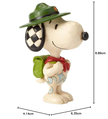Enesco Jim Shore Peanuts Snoopy Typing Miniature Figurine 3 Inch W818723