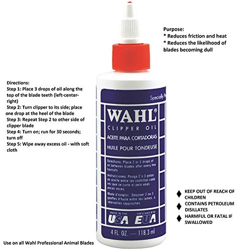 Wahl Professional 5-Star Senior Clipper #8545, V9000 Motor, Onyx U585