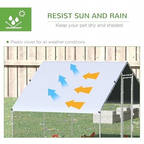 65Inch Wooden Chicken Coop with Nesting Box and Detachable Run G43093
