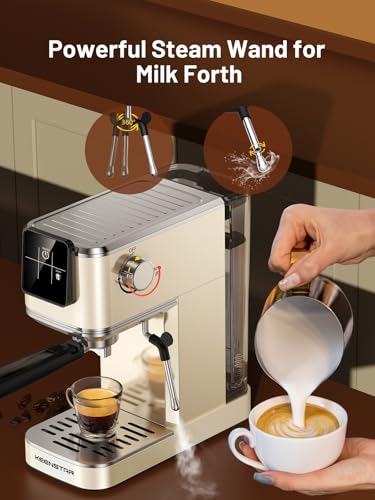 20Bar Espresso Machine with Milk Frother & Touch Screen Y43703