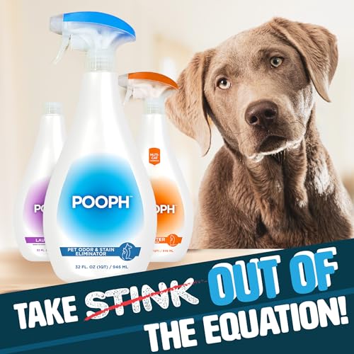 Pooph Pet Odor Eliminator 32oz Spray for Dogs and Cats B2717