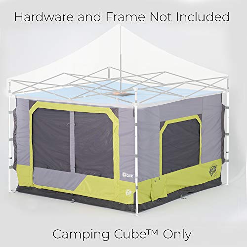 E-Z UP Camping Cube 6.4 for 10' Straight Leg Canopy, Royal Blue Z577682