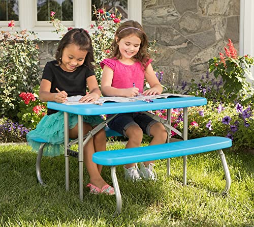 Lifetime Kids Picnic Table, Blue X593731