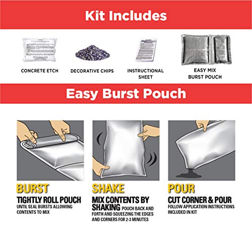 Rust-Oleum EPOXYSHIELD Garage Floor Coating Kit, 1 Car, Gloss Gray W372848
