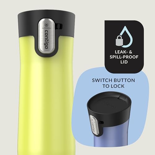 Contigo AUTOSEAL West Loop Vacuum-Insulated Stainless Steel Travel Mug 20 oz U753927