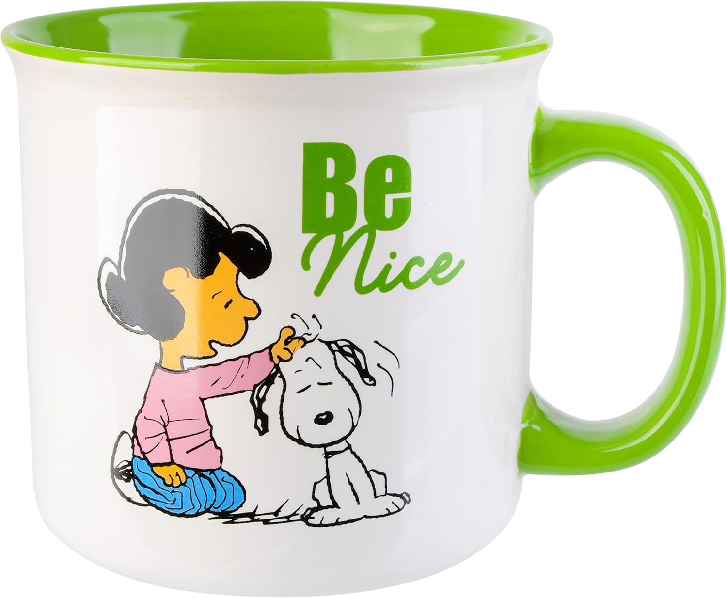 Snoopy Gentle Reminders Camper 21oz Stoneware Mugs, 4-Pack A32066