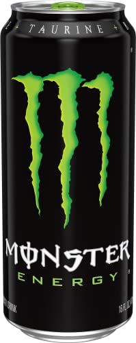 Monster Energy Drink Green Original 16 Fl Oz (Pack of 24) T366810