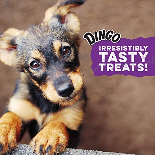 Dingo Twist Sticks 50 Count, Rawhide for Dogs with Real Chicken S6998