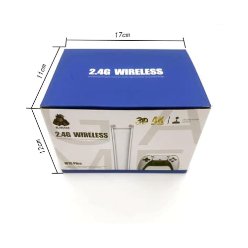 Retro Gaming Console Pro 4K with 20,000+ Games and Dual Wireless Controllers T2182