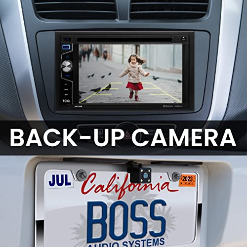 BOSS Audio Systems Elite BV755BLC 6.2" Double Din Touchscreen Car Stereo with Bluetooth O356
