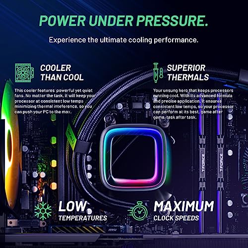 Skytech King 95 Gaming PC Desktop, Ryzen 7 9700X, RTX 5070, 32GB DDR5, 1TB SSD T309284