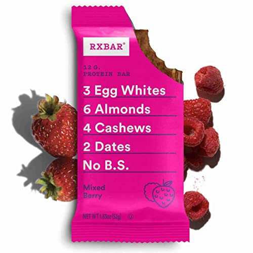 RXBAR Protein Bars, Mixed Berry, 12 Count Z622368