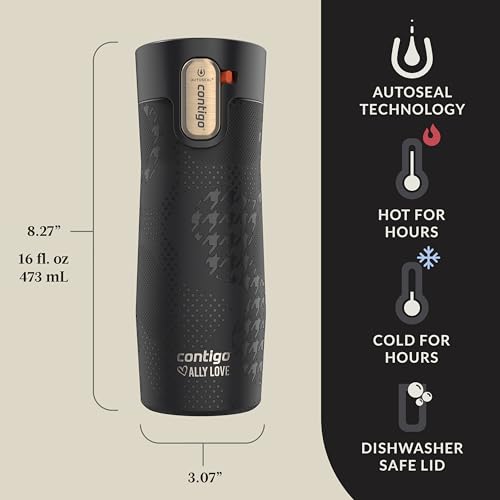 Contigo AUTOSEAL West Loop Vacuum-Insulated Stainless Steel Travel Mug 20 oz U753927