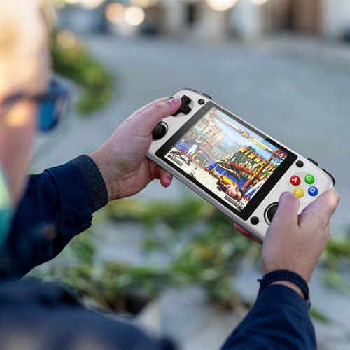 UNICO Game Pocket Player with 40 SNK Classic Games, Handheld Console, Gray Q31536