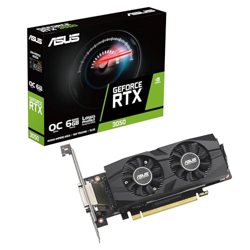 ASUS Dual NVIDIA GeForce RTX 3050 6GB OC Edition Gaming Graphics Card B93321