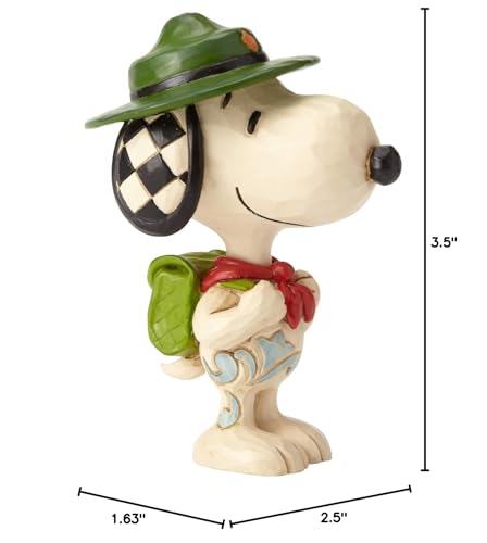 Enesco Jim Shore Peanuts Snoopy Typing Miniature Figurine 3 Inch W818723