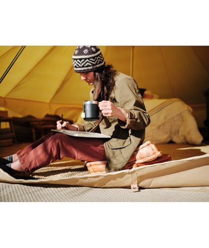 Stanley Stay-Hot Camp Mug 12 oz Insulated Stainless Steel with Press Fit Lid, Charcoal Glow H8200