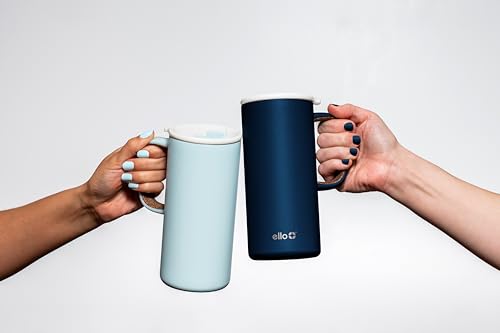 Ello Campy Vacuum Insulated Travel Mug 18oz with Leak-Proof Lid U4783