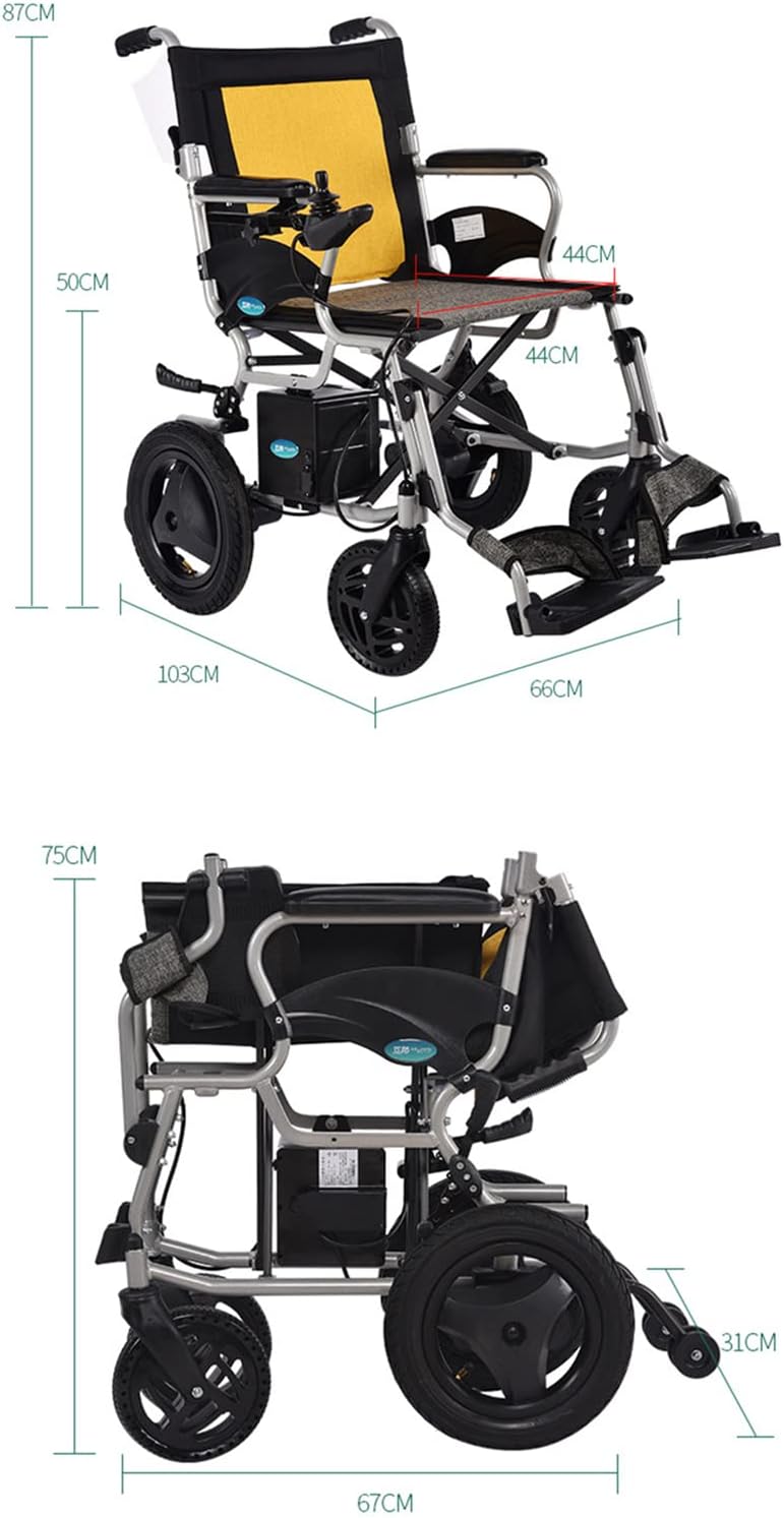 Lightweight Electric Wheelchair Folding Portable Travel Scooter A7708