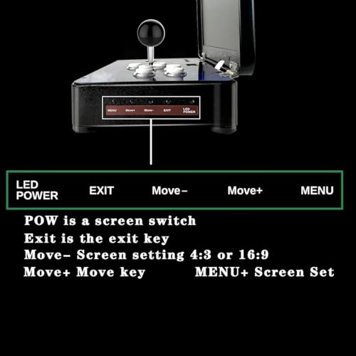 Pandora Arcade Portable Retro Video Game Player 14 inch LED Built-in 20000+ Classic Games M477096