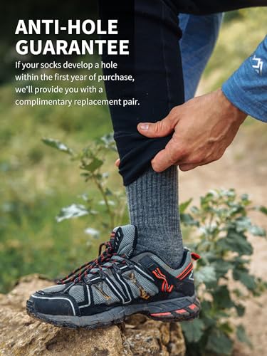 Merino.tech Merino Wool Hiking Socks for Women and Men W62394