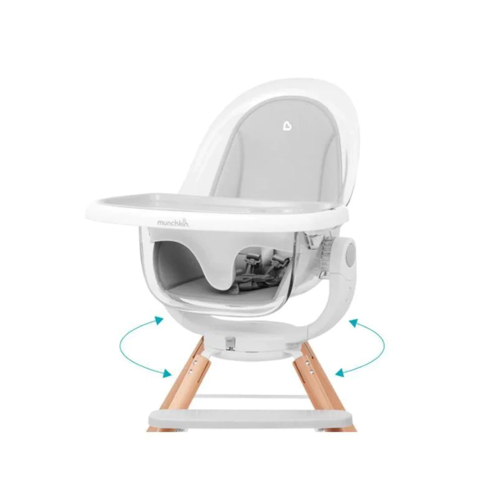 Munchkin® 360° Cloud™ Baby and Toddler High Chair, White K579906