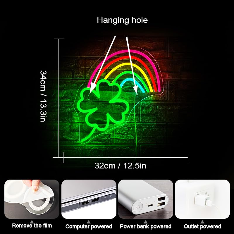 WLHOPE Mushroom Frog Neon Light for Wall Decor LED Sign C930185