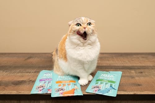 LOVE, NALA Natural Lickable Cat Treat Variety Pack, Grain Free, 24 Pack U397750