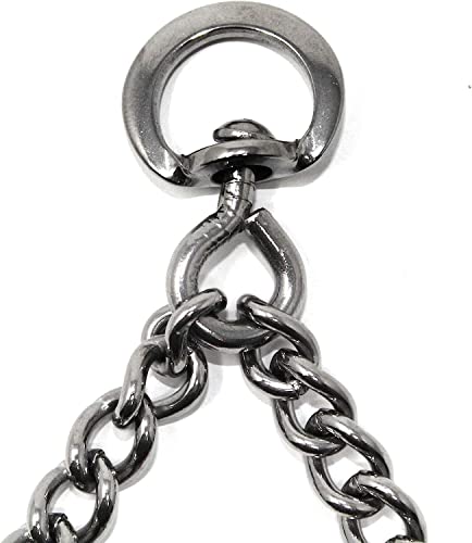 Herm Sprenger Stainless Steel Prong Dog Training Collar with Swivel, 3.2mm x 23in X79550