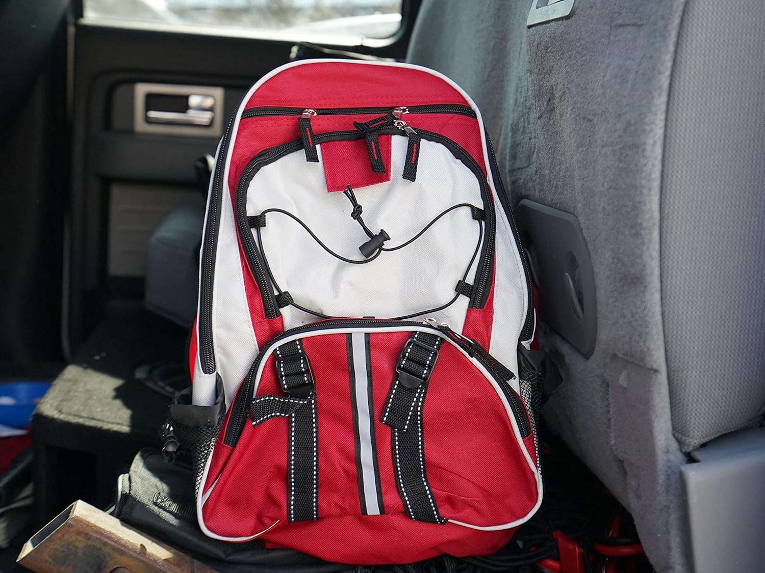 Blue Seventy-Two Pro Series Red Deluxe 72 Hour Emergency Backpack Survival Kit for 1 Person F166