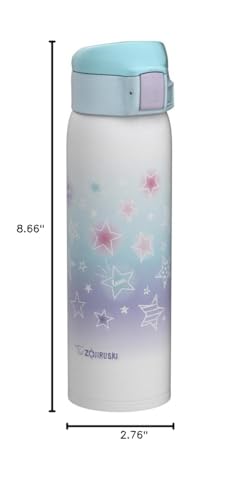 Zojirushi SM-SA60BA Stainless Steel Vacuum Insulated Mug, 20 oz, Black M947