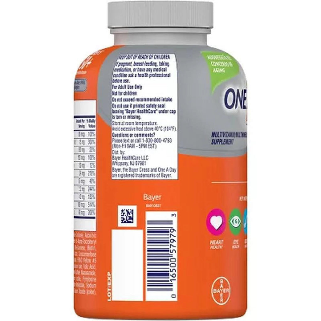 One a Day Women's 50+ Multivitamin, 300 Ct O543287