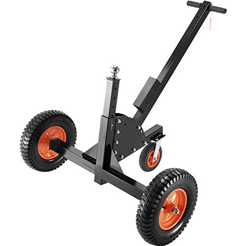 VEVOR Adjustable Trailer Dolly with 1-7/8" Hitch Ball and 10" Solid Tires C976