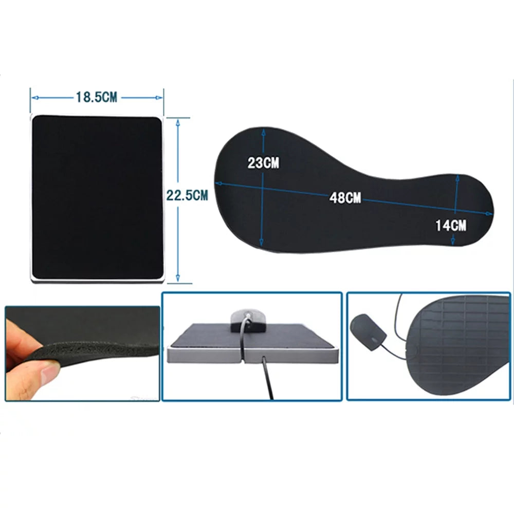 Anqidi Laptop Holder Motion Chair Leg Clamping Keyboard Tray with USB Fan and Mouse Mat G6275