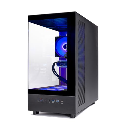 Skytech Gaming Azure 3 Desktop PC, Ryzen 7 9700X, RTX 5060, 32GB DDR5, 1TB SSD, Win 11 T224180