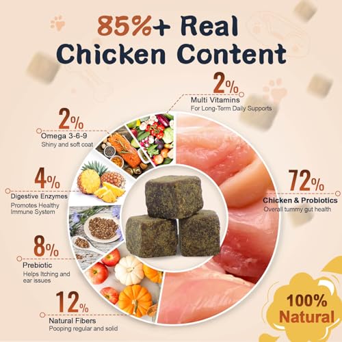 Probiotics for Dogs with Pumpkin & Fish Oil - 120 Soft Chews U723356