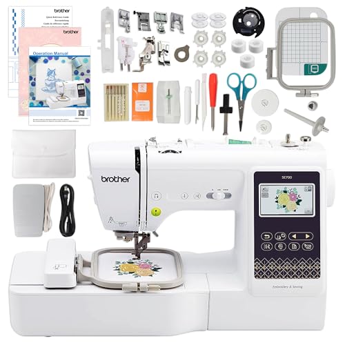 Brother SE700 Embroidery & Sewing Machine with 80 Spools M429043