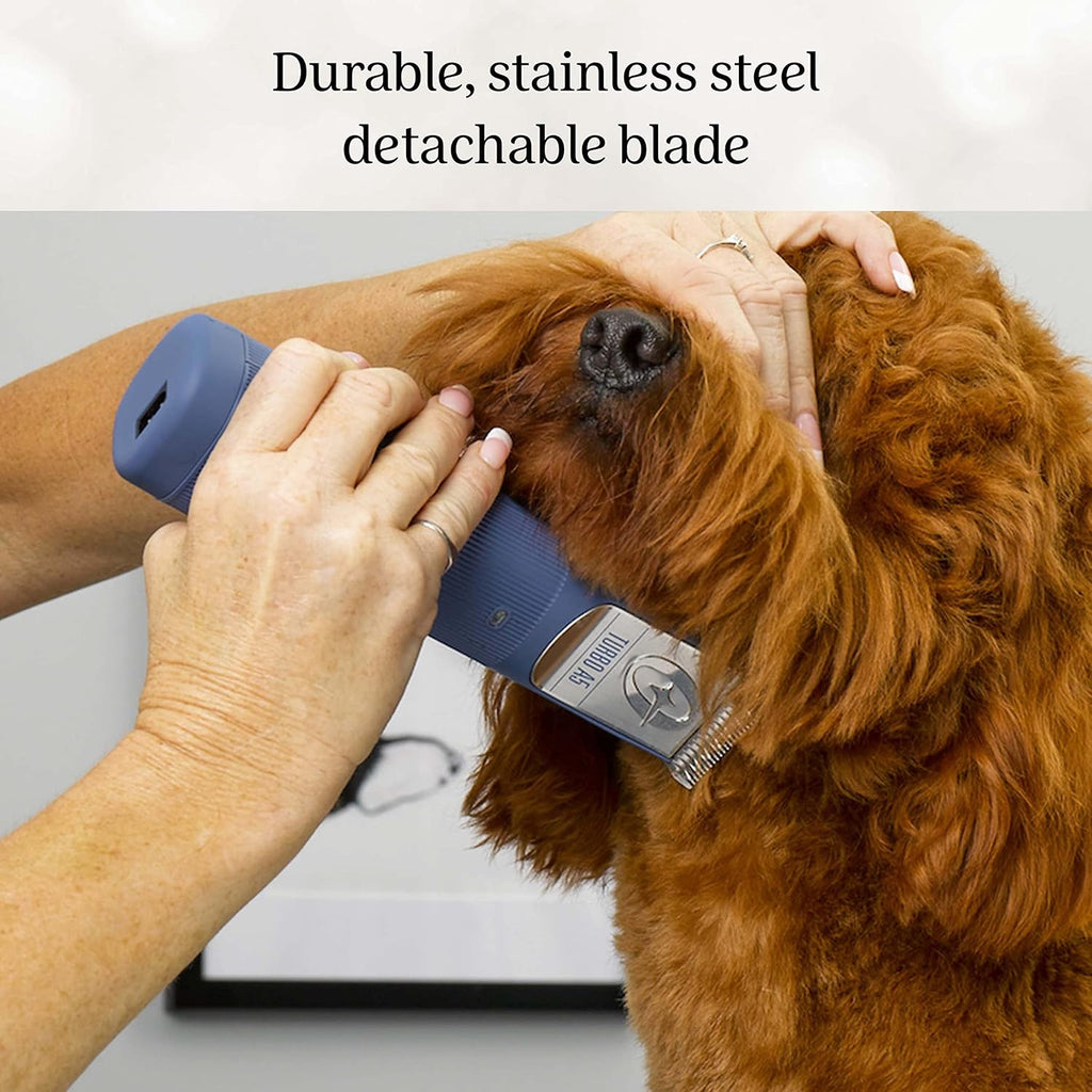 Oster Professional Cordless Turbo A5 Animal Clipper for Dogs, Blue O906