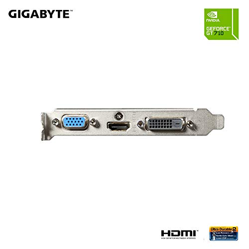 GIGABYTE GV-N710D3-2GL REV2.0 2GB DDR3 Video Graphics Card Q56226