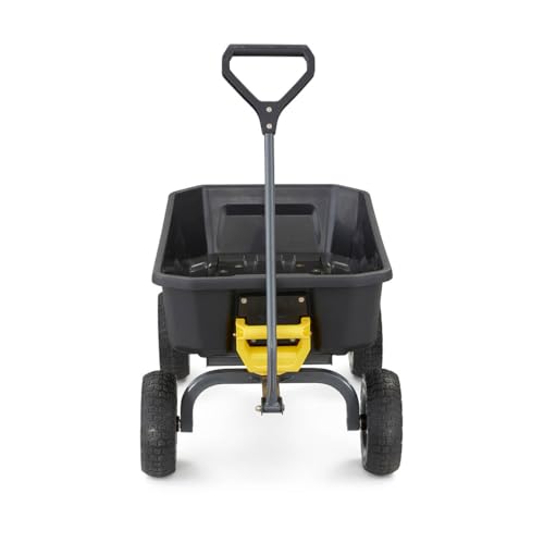 Gorilla Carts Heavy-Duty Dump Cart, 600 lb Capacity, Steel Frame Y885543