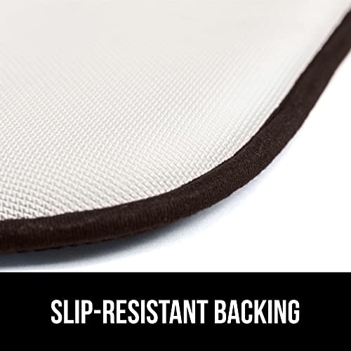 GORILLA GRIP Slip Resistant Chair Cushions, Memory Foam, Set of 2, Beige W525